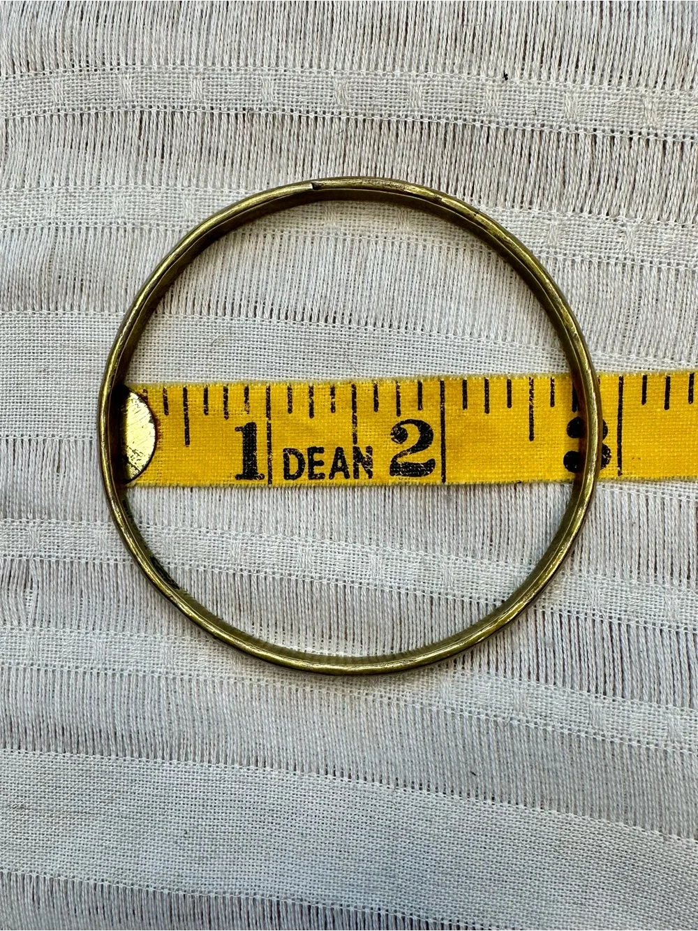 Vintage Taxco Mexico Sterling Silver 925 Brass Bangle Bracelet